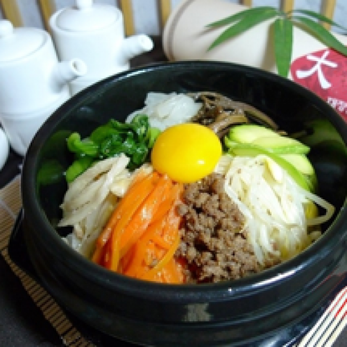 Bibimbap au Bœuf