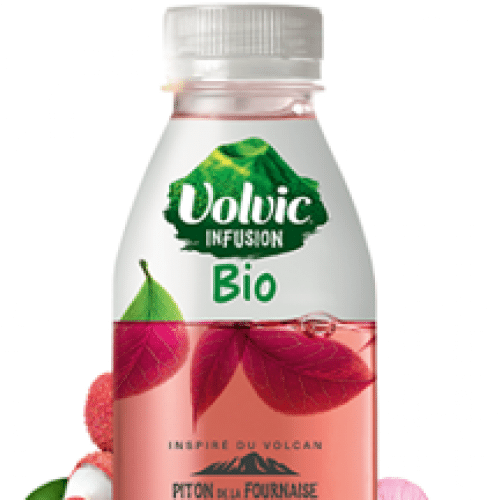 Volvic Infusion Bio Hibiscus Litchi & Passion 37 cl