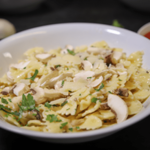 Pâtes Poulet Champignon