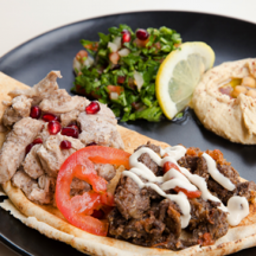 Assiette Chawarma Bœuf