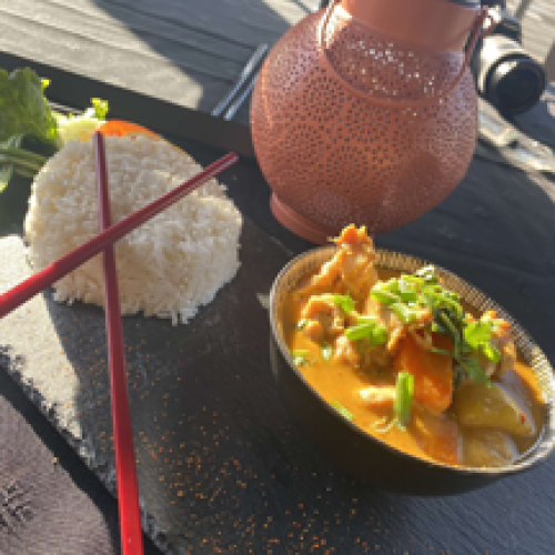 Poulet Curry Katsu