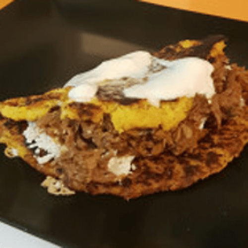 Cachapa Fromage et Bœuf