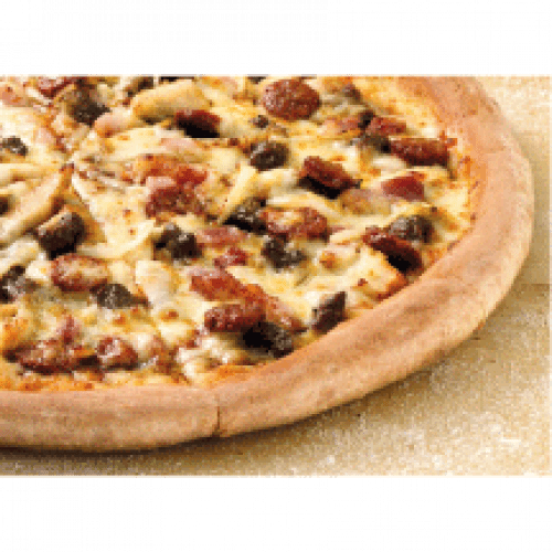 Pizza Medium Stuffed BBQ Meats