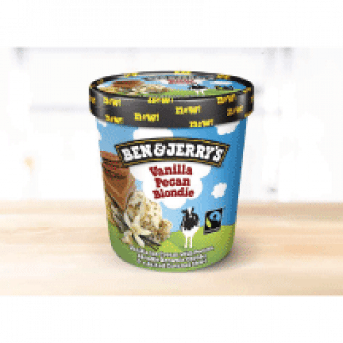 Ben & Jerry's Vanilla Pecan Blondie 465ml