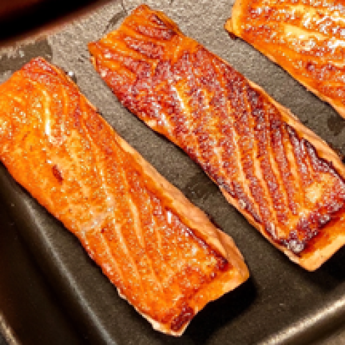 Pavé de Saumon d'Ecosse Grillé 100 g