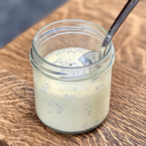 Crème Vanille avec graines de Chia