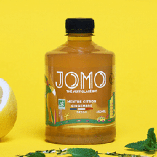 Thé Vert Glacé Bio - Menthe Citron Gingembre (35 cl)
