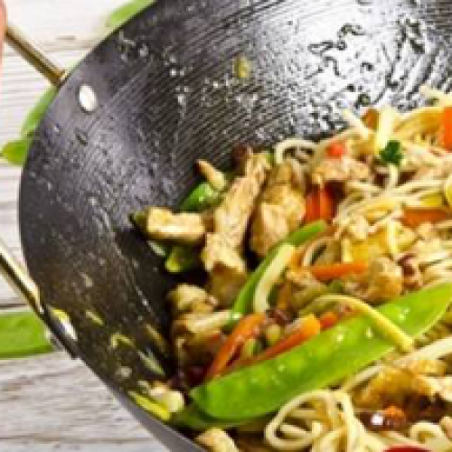 Nouille légumes poulet