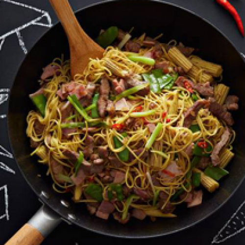Nouille légumes boeuf
