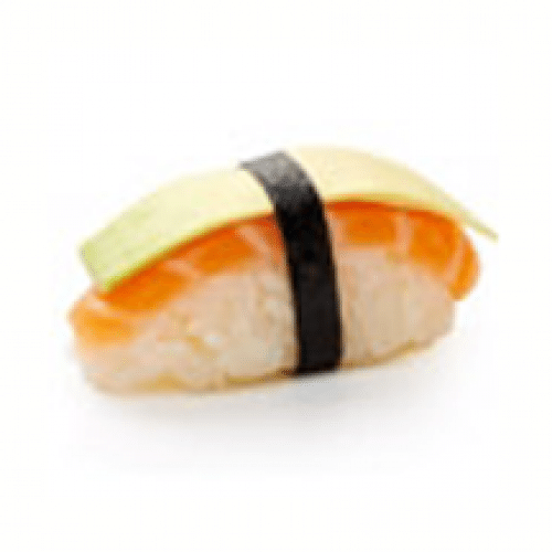 Sushi saumon avocat x2