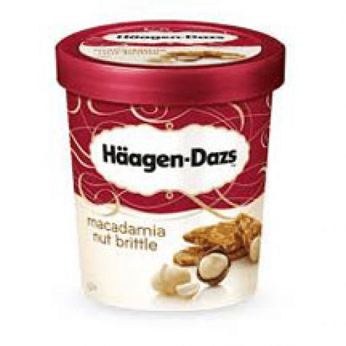 Glace Häagen-dazs Macadamia 500 ml
