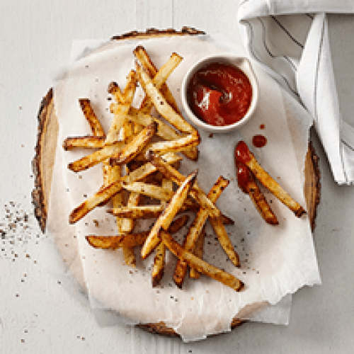 Petites Frites Maison Cuites au Four