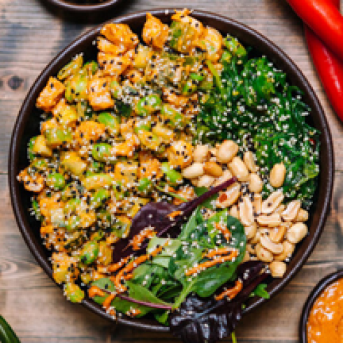 Peanut Lover Chicken Bowl
