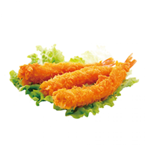 Crevettes tempura x3