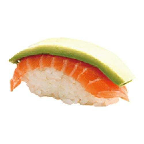 Sushi saumon avocat x2