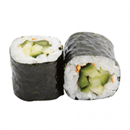 Maki concombre carotte x6