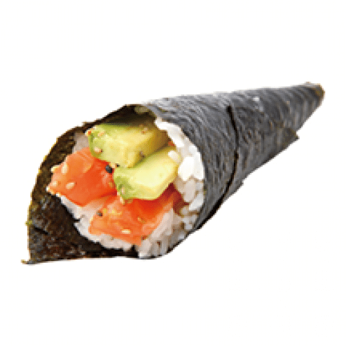 Temaki saumon avocat