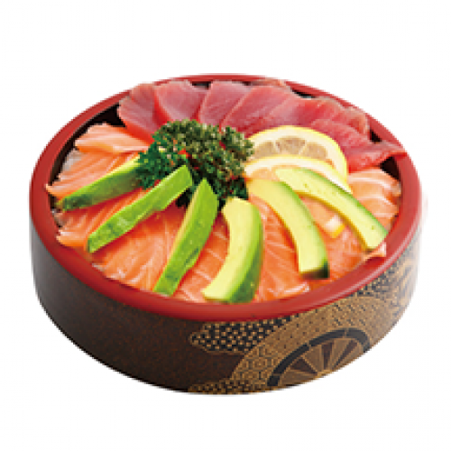 Menu classique chirashi mix