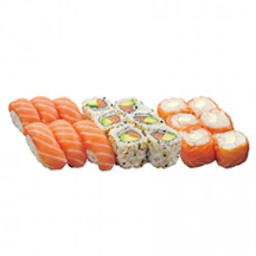 Menu classique fan saumon