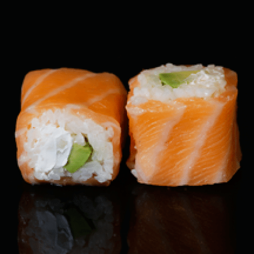 Salmon Roll Avocat Cheese x6