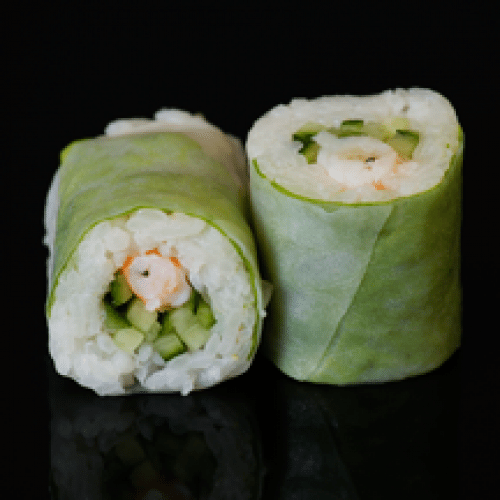Spring Roll Crevettes Concombre Menthe x6