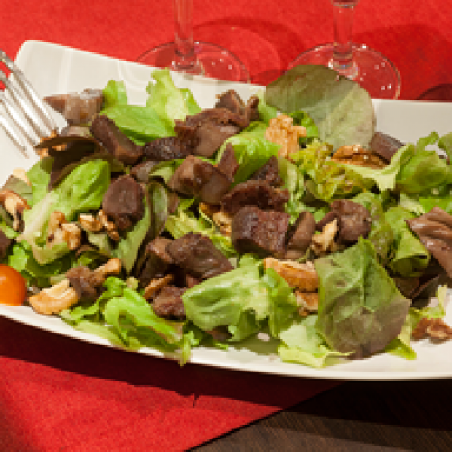 La Salade de Gésiers Confits