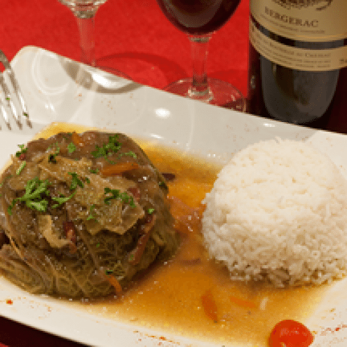 Le Petit Chou Farci au Foie Gras du Domaine de Lintillac