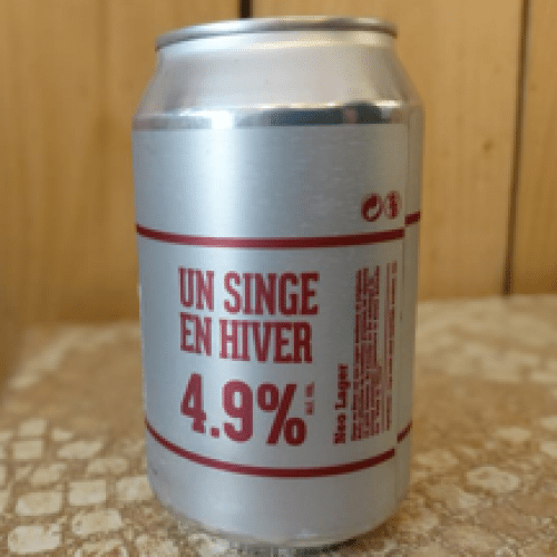 Bière Paname Singe en Hiver