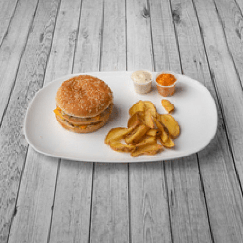 Menu Mayo Ketchup Burger Maxi