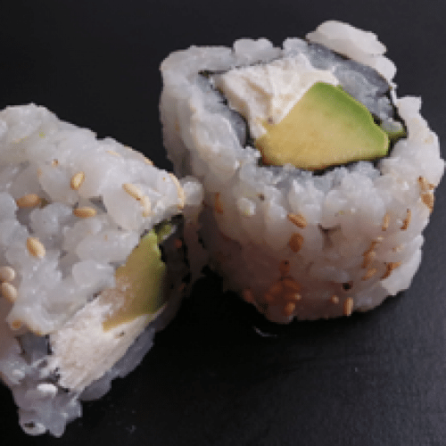 California Roll Avocat et Fromage Frais x6