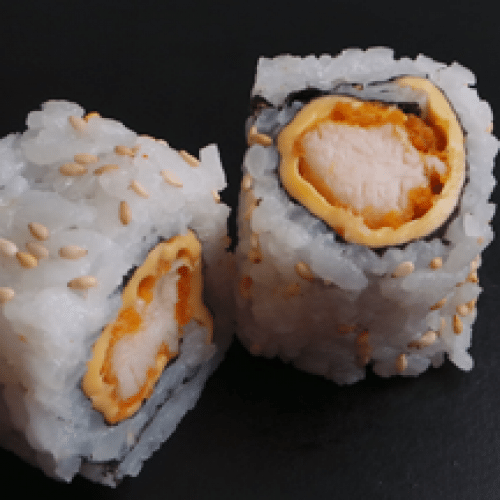 California Roll Poulet Panée et Fromage Fondu x6