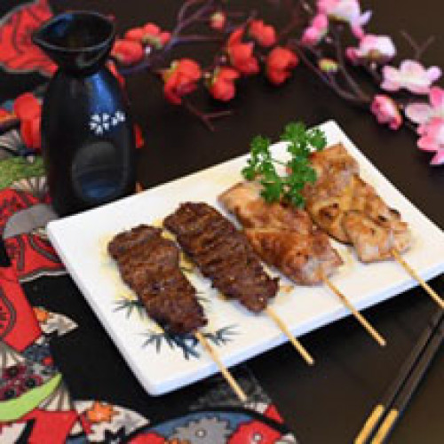 B2 - Menu Brochette de Boulettes de Poulet