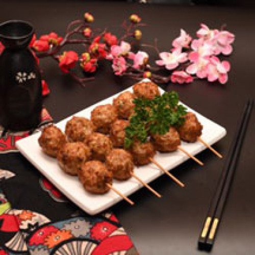 B3 - Menu Brochette de Boulettes de Poulet x5