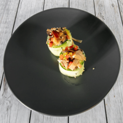 Sushi Tulipe Végétarien Concombre Avocat Poivron Champignon Ciboulette x2