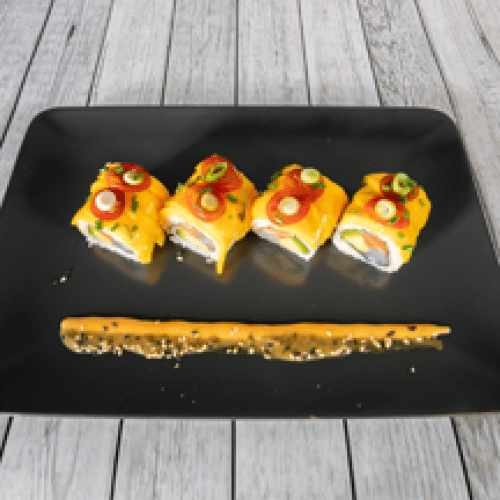 Dragon Daurade Mangue Avocat Coriandre saumon x8
