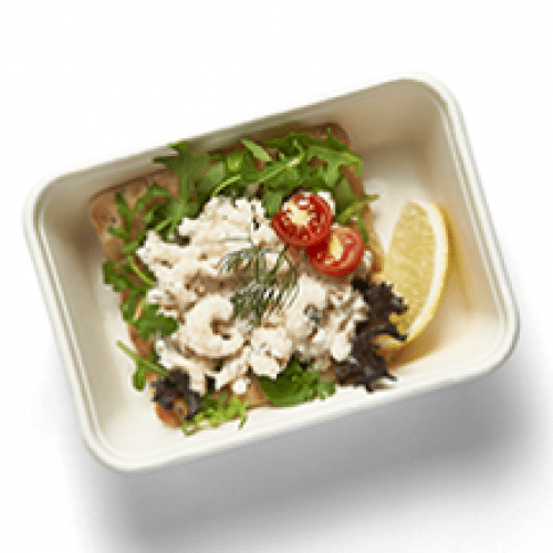 Tartine aux Crevettes