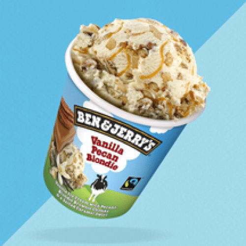 Ben & Jerry's Vanilla Pecan Blondie100ml