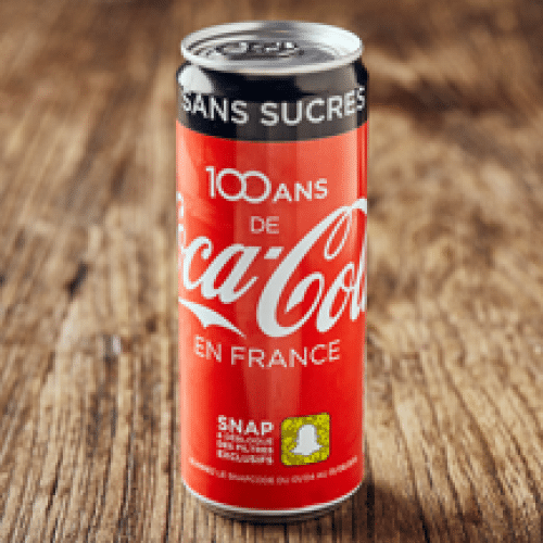 Coca-Cola sans sucres 33 cl
