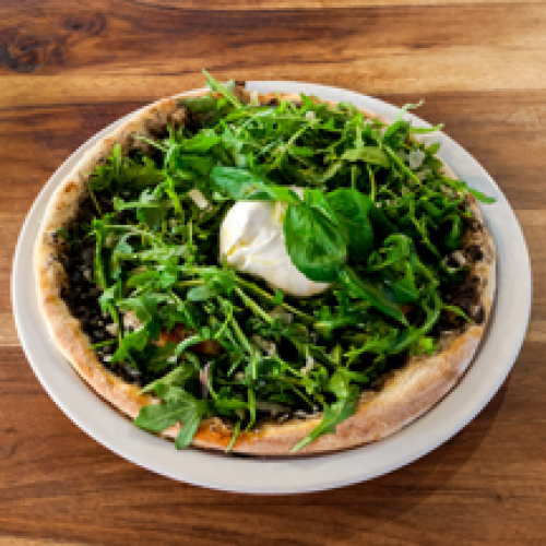 Pizza Bianco e Nero
