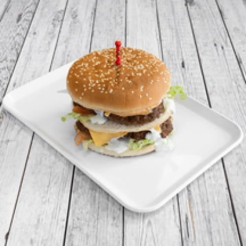 Menu Double Cheeseburger