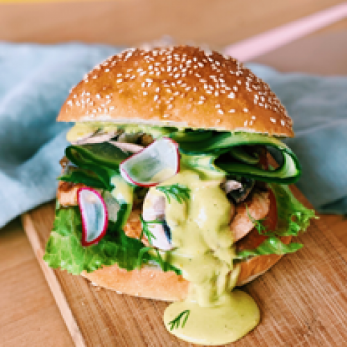 Burger Pollo Brasa Rosey