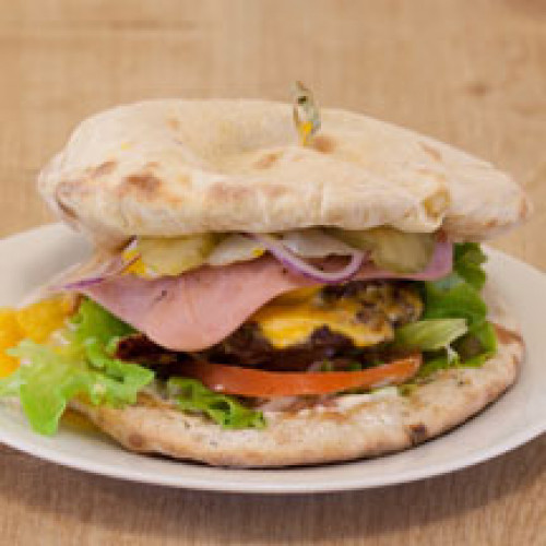 Naan Burger Cheese