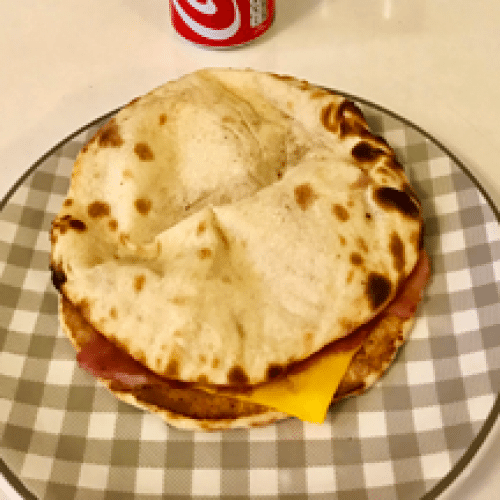 Naan Burger le Croq