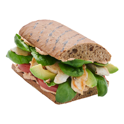 Chicken avocado sandwich
