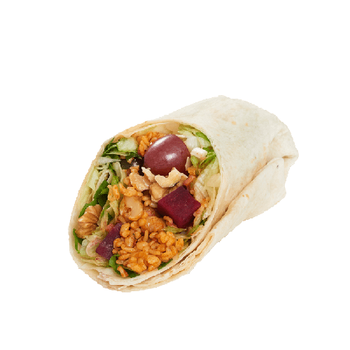 Vegan oriental wrap