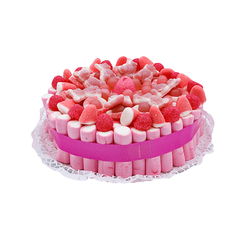 Bolo de Gomas Rosa 1 Kg