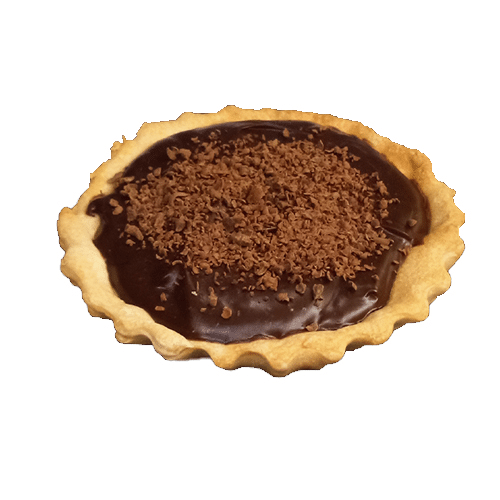 Tartelette de chocolate com frutos vermelhos