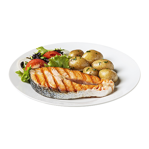 Salmão grelhado