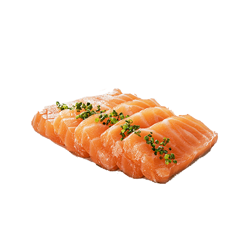 10 sashimi salmão