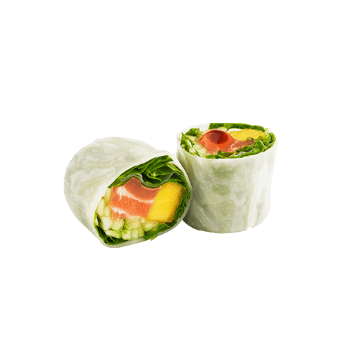 Spring roll salmão